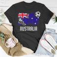 Australia Flag Jersey Australian Soccer Team Australian T-Shirt Unique Gifts