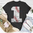 Baseball Jersey Number 1 Vintage 1St Birthday Unisex T-Shirt Unique Gifts