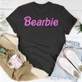 Bearbie Bearded Men Funny Quote Unisex T-Shirt Funny Gifts