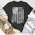 Best Bonus Dad Ever American Flag Father Day Gift Gift For Mens Unisex T-Shirt Unique Gifts