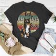 Best Cat Dad Ever Calico Fathers Day Gift Funny Retro Unisex T-Shirt Unique Gifts