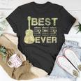 Best Dad Ever Guitar Chords Guitarist Father Fathers Day Unisex T-Shirt Funny Gifts