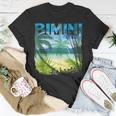 Bimini Bahamas Beach Summer Matching Family Palms Tree Bahamas Funny Gifts Unisex T-Shirt Unique Gifts