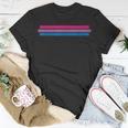 Bisexual Flag Bisexuality Lgbt Bi Pride Unisex T-Shirt Unique Gifts