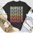 Borger Texas Borger Tx Retro Vintage Text T-Shirt Unique Gifts