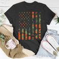 Camouflage American Flag For Hunters And Men Women Patriots Unisex T-Shirt Unique Gifts