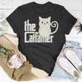Cat Dad The Catfather Funny Cats Kitten Unisex T-Shirt Unique Gifts