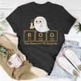 Chemistry Boo The Element Of Surprise Cute Chemist Halloween T-Shirt Unique Gifts