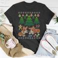 Corgi Dog Ugly Christmas Sweater T-Shirt Unique Gifts