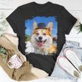 Corgi Face Dog Dogs Wearing Hat At Beach Funny Cute Unisex T-Shirt Unique Gifts Corgi Face Dog Dogs Wearing Hat At Beach Funny Cute Unisex T-Shirt Unique Gifts
