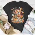 Corgi Witch Cute Halloween Costume For Dog Lover T-Shirt Unique Gifts