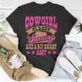 Cowgirl Classy Sassy And A Bit Smart Assy Country Western Unisex T-Shirt Unique Gifts