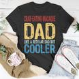 Crab-Eating Macaque Dad Like A Regular Dad But Cooler T-Shirt Unique Gifts