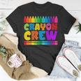 Crayon Crew Coloring Artistic Drawing Color T-Shirt Unique Gifts