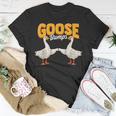 Cute & Funny Goose Bumps Goosebumps Animal Pun Unisex T-Shirt Unique Gifts