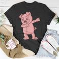 Dabbing Pig Funny Piglet Farm Animal Gift Boy Gifts For Pig Lovers Funny Gifts Unisex T-Shirt Unique Gifts