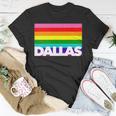 Dallas Texas Gay Pride Tx Proud Tx Homos Queer Cowboy Love Unisex T-Shirt Unique Gifts