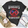 Democrats Suck Are Stupid The Real Virus Threatening The Us Unisex T-Shirt Unique Gifts