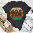 Distressed Vintage Sunset 224 Area Code T-Shirt Unique Gifts