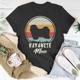 Dogs Vintage Havanese Mom Dog Cute Funny Mother Gift Unisex T-Shirt Unique Gifts