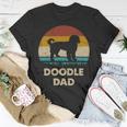 Doodle Dad For Men Goldendoodle Dog Vintage Gift Dad Unisex T-Shirt Unique Gifts
