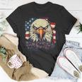 Eagle Of Freedom Merica Patriotic Usa Flag 4Th Of July 2023 Unisex T-Shirt Unique Gifts