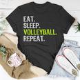 Eat Sleep Volleyball Repeat Cool Player T-Shirt Unique Gifts
