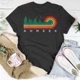 Evergreen Vintage Stripes Ahmeek Michigan T-Shirt Unique Gifts
