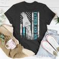 Father And Son American Flag Matching Fathers Day Father Son Unisex T-Shirt Unique Gifts