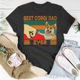 Fist Bump Best Corgi Dad Ever Unisex T-Shirt Unique Gifts