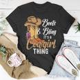 Funny Cowgirl Boots Bling Women Cute Love Country Life Unisex T-Shirt Unique Gifts