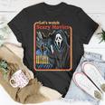 Halloween Let’S Watch Scary Horror Movies Ghost Killer T-Shirt Unique Gifts