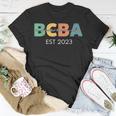 Future Behavior Analyst Bcba In Progress Training Est 2023 T-Shirt Funny Gifts