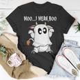 Ghost Cow Moo I Mean Boos Funny Farmer Halloween Costume Unisex T-Shirt Unique Gifts