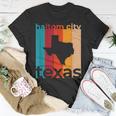 Haltom City Texas Souvenirs Retro Tx T-Shirt Unique Gifts