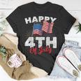 Happy 4Th Of July Patriotic American Us Flag 4Th Of July Unisex T-Shirt Unique Gifts