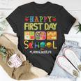 Happy First Day Of School Lunch Lady Costume Back To School T-Shirt Unique Gifts