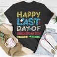 Happy Last Day Of Kindergarten Graduation 2023 Student Kids Unisex T-Shirt Unique Gifts