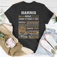 Harris Name Gift Harris Born To Rule V2 Unisex T-Shirt Funny Gifts