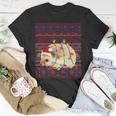 Hedgehog Christmas Lights Ugly Sweater Goat Lover T-Shirt Unique Gifts
