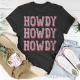 Howdy Rodeo Women Vintage Western Country Southern Cowgirl Gift For Womens Unisex T-Shirt Unique Gifts