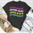 I Can Do All Things Inspirational Gift Unisex T-Shirt Funny Gifts