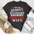 Im An Asshole Husband Of A Smartass Wife Gift For Women Unisex T-Shirt Unique Gifts