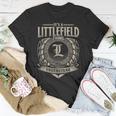 It's A Littlefield Thing You Wouldnt Understand Name Vintage T-Shirt Funny Gifts