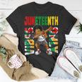 Junenth 1865 Dabbing Vibes Only Black African Boys Kids Unisex T-Shirt Unique Gifts