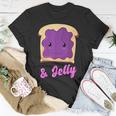 Kawaii Pb&J Peanut Butter & Jelly Matching Blueberry Jam T-Shirt Unique Gifts