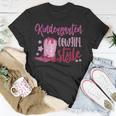 Kindergarten Cowgirl Style Western Boots Back To School Unisex T-Shirt Unique Gifts