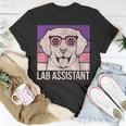 Lab Assistant Dog Lover Owner Pet Animal Labrador Retriever Unisex T-Shirt Funny Gifts
