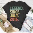 Legend Since July 2016 Gift Born In 2016 Gift Unisex T-Shirt Unique Gifts