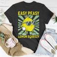 Lemonade Dealer Easy Peasy Lemon Squeezy Lemonade Stand Boss T-Shirt Funny Gifts